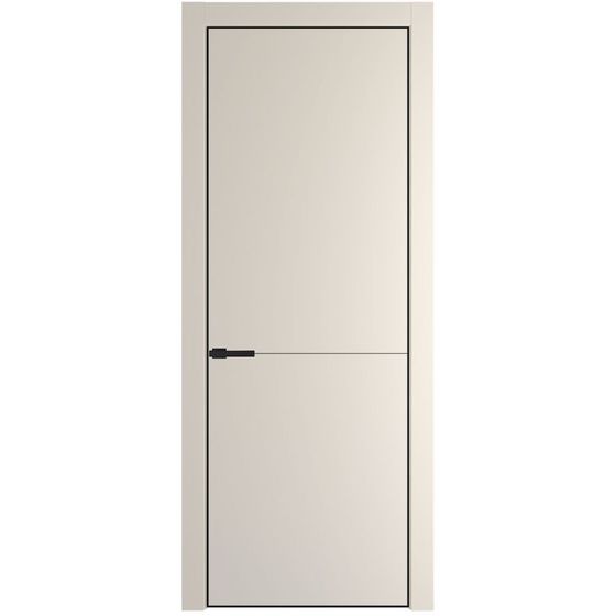 Profil Doors 16PA кремовая магнолия профиль чёрный матовый