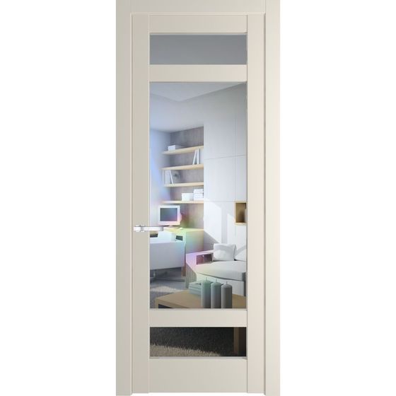 Межкомнатная дверь эмаль Profil Doors 4.3.2PD кремовая магнолия остеклённая
