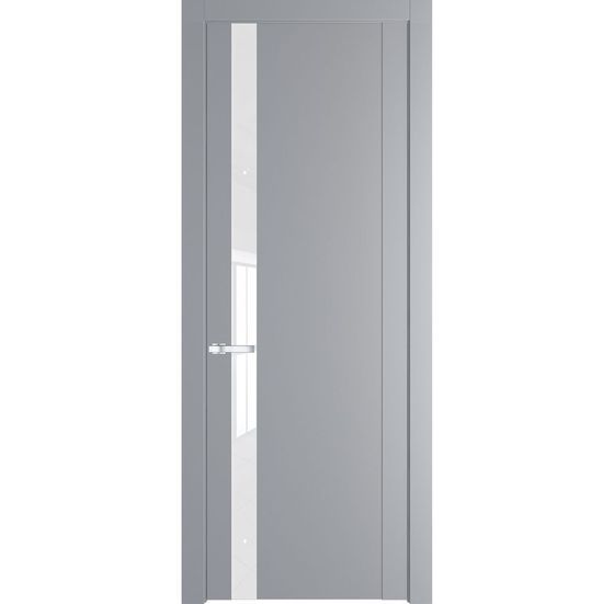 Межкомнатная дверь эмаль Profil Doors 1.2P смоки стекло лак классик