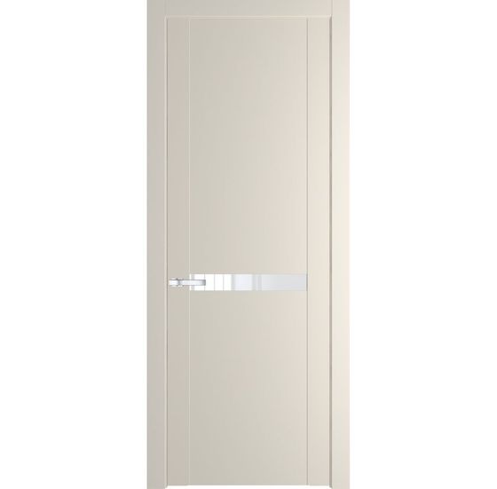 Межкомнатная дверь эмаль Profil Doors 1.4P кремовая магнолия стекло лак классик