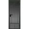 Алюминиевая дверь Profil Doors 10AG серая ночь остеклённая