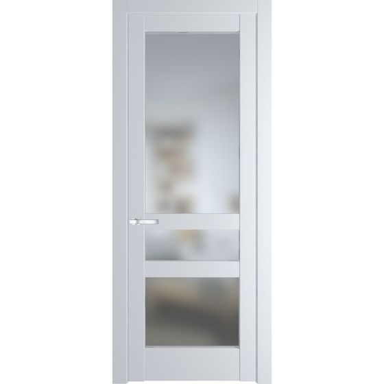 Межкомнатная дверь эмаль Profil Doors 3.5.2PD вайт остеклённая