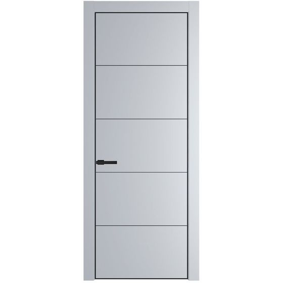 Profil Doors 15PA лайт грей профиль чёрный матовый