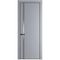 Profil Doors 21PA смоки профиль чёрный матовый стекло серебро матлак