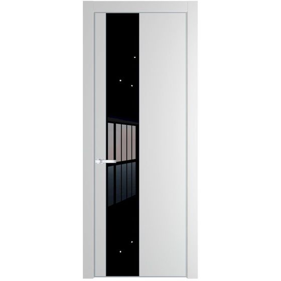 Profil Doors 19PA крем вайт профиль серебро стекло чёрный лак