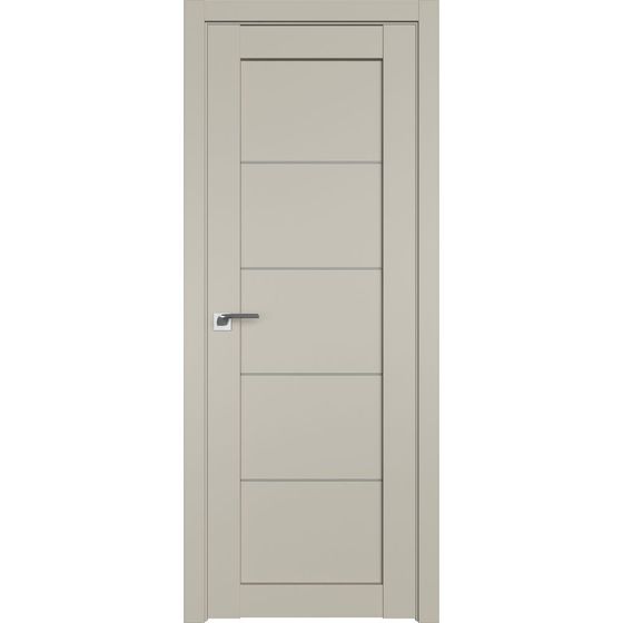 Фото межкомнатной двери unilack Profil Doors 2.11U шеллгрей стекло матовое