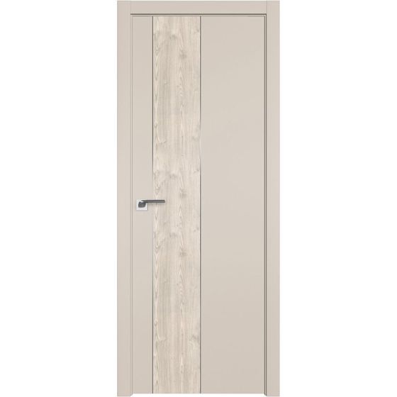 Межкомнатная дверь unilack Profil Doors 105E санд со вставкой