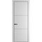 Profil Doors 13PA крем вайт профиль чёрный матовый