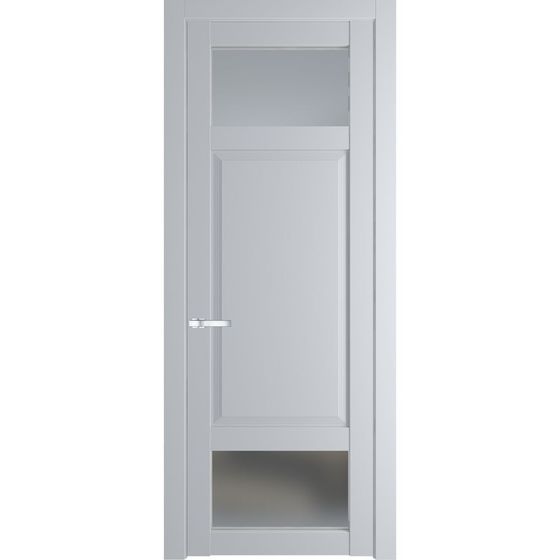 Межкомнатная дверь эмаль Profil Doors 2.3.4PD лайт грей остеклённая