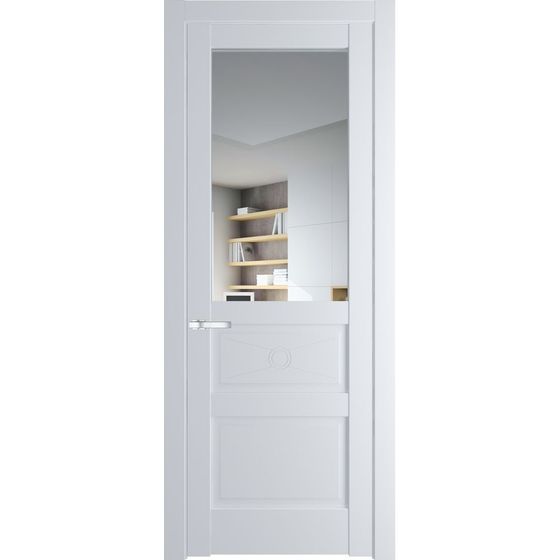 Межкомнатная дверь эмаль Profil Doors 1.5.2PM вайт остеклённая