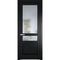 Межкомнатная дверь эмаль Profil Doors 3.5.4PD блэк остеклённая