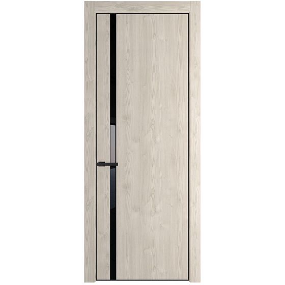 Profil Doors 21NA каштан светлый стекло чёрный лак