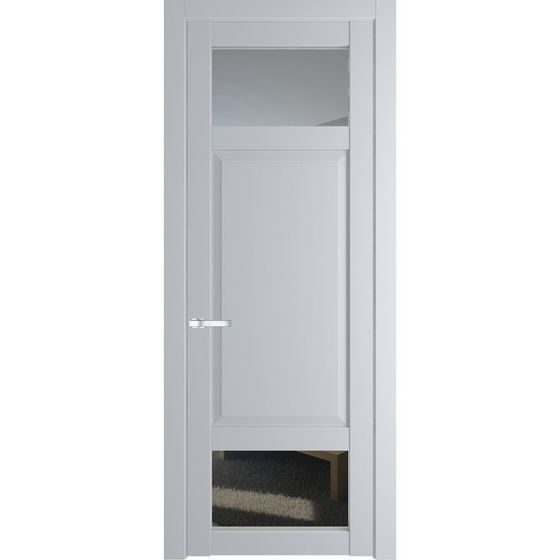 Межкомнатная дверь эмаль Profil Doors 2.3.4PD лайт грей остеклённая