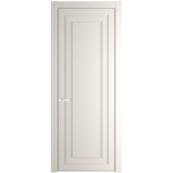 Profil Doors 26PA перламутр белый профиль серебро