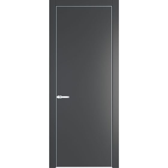 Profil Doors 1PA графит профиль серебро