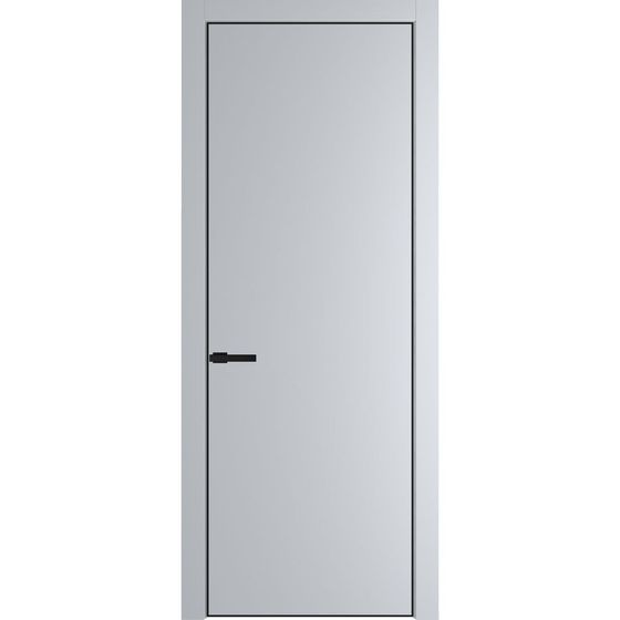 Profil Doors 1PA лайт грей профиль чёрный матовый