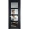 Межкомнатная дверь эмаль Profil Doors 2.4.2PD нэви блу остеклённая