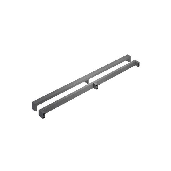 Дверная ручка-скоба Profil Doors Di Base 20x40 серебро для замка AGB TOUCH