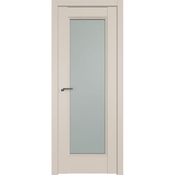 Фото межкомнатной двери unilack Profil Doors 65U магнолия санд стекло матовое