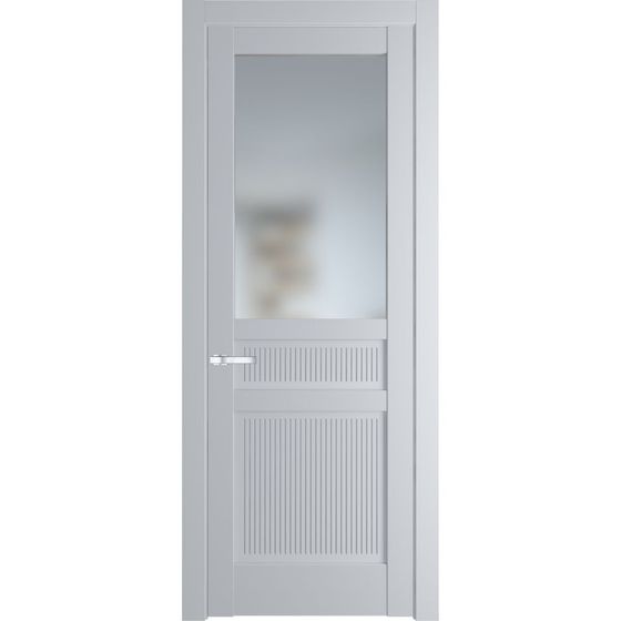 Межкомнатная дверь эмаль Profil Doors 2.3.2PM лайт грей остеклённая