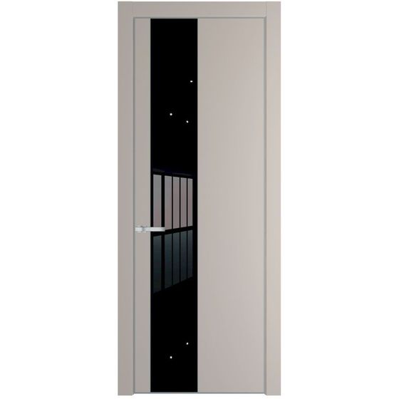 Profil Doors 19PA сенд профиль серебро стекло чёрный лак