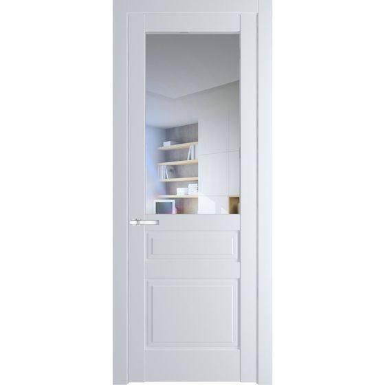 Межкомнатная дверь эмаль Profil Doors 3.5.3PD вайт остеклённая
