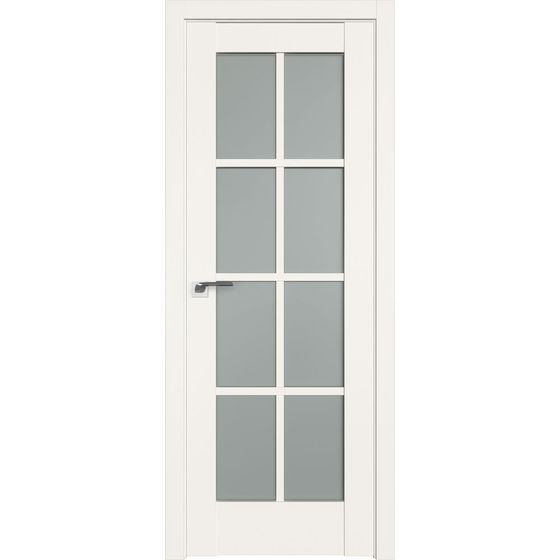 Фото межкомнатной двери unilack Profil Doors 101U дарквайт стекло матовое