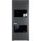 Межкомнатная дверь эмаль Profil Doors 22PA графит со вставкой