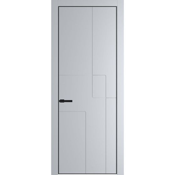 Profil Doors 3PA лайт грей профиль чёрный матовый