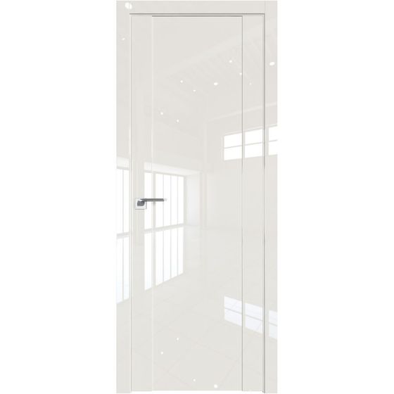 Межкомнатная дверь глянцевая Profil Doors 20L магнолия люкс глухая