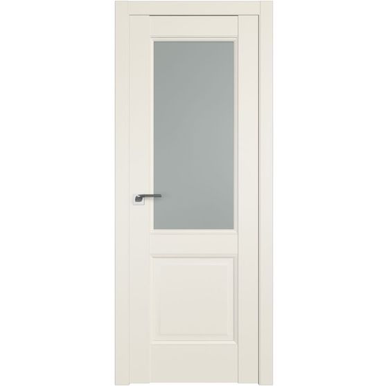 Фото межкомнатной двери unilack Profil Doors 90U магнолия сатинат стекло матовое