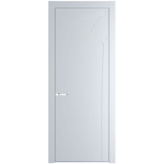 Profil Doors 25PA вайт профиль серебро