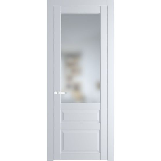 Межкомнатная дверь эмаль Profil Doors 2.5.3PD вайт остеклённая