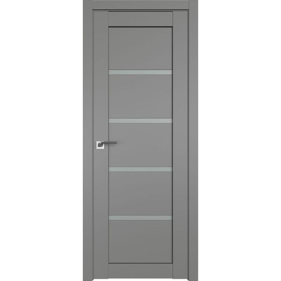 Фото межкомнатной двери unilack Profil Doors 2.09U грей стекло матовое