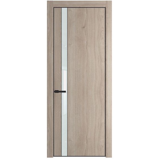 Profil Doors 18NA дуб сонома стекло белый лак