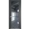 Межкомнатная дверь эмаль Profil Doors 1.7P графит зеркало