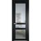 Межкомнатная дверь эмаль Profil Doors 1.5.2PD блэк остеклённая