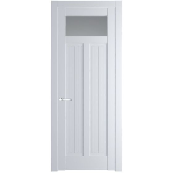 Фото межкомнатной двери эмаль Profil Doors 3.4.2PM вайт стекло прозрачное