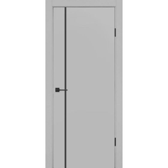 Межкомнатная дверь экошпон ДП 46.11 gray silk