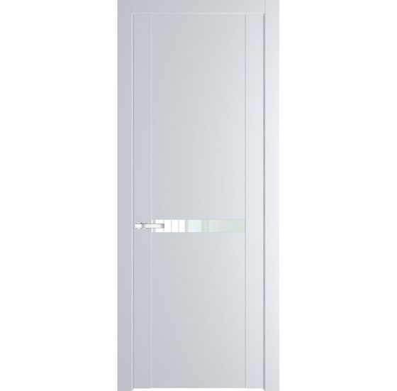 Межкомнатная дверь эмаль Profil Doors 1.4P вайт стекло белый лак