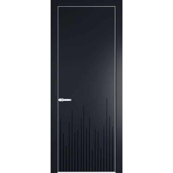 Profil Doors 7PA нэви блу профиль серебро