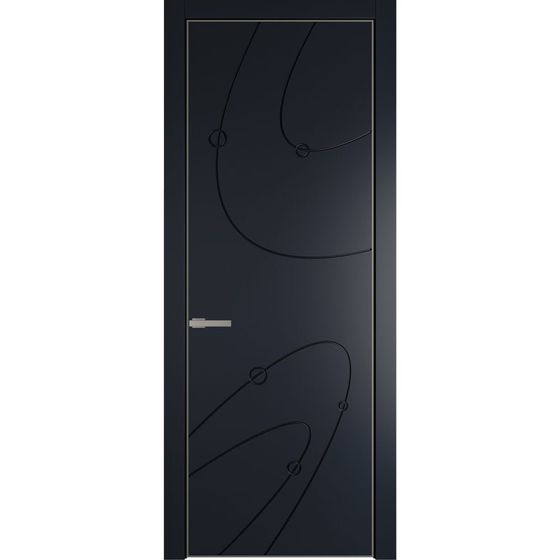 Profil Doors нэви блу профиль никель матовый