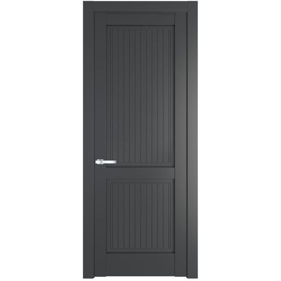 Межкомнатная дверь эмаль Profil Doors 3.2.1PM графит глухая