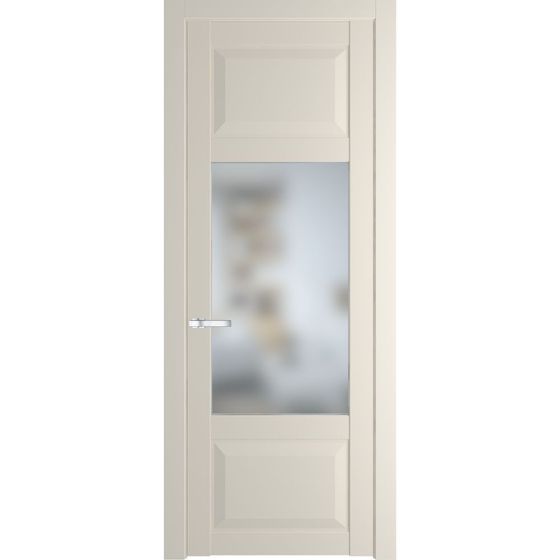 Межкомнатная дверь эмаль Profil Doors 1.3.3PD кремовая магнолия остеклённая