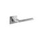 Дверная ручка Fimet for Рrofil Doors Pura на розетке 213 хром матовый