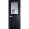 Межкомнатная дверь эмаль Profil Doors 2.6.2PD нэви блу остеклённая