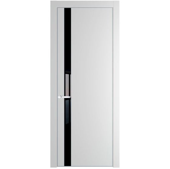 Profil Doors 18PA крем вайт профиль серебро стекло чёрный лак