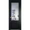 Межкомнатная дверь эмаль Profil Doors 2.2.2PD блэк остеклённая