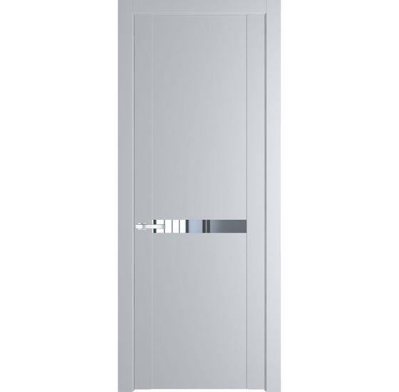 Межкомнатная дверь эмаль Profil Doors 1.4P лайт грей зеркало