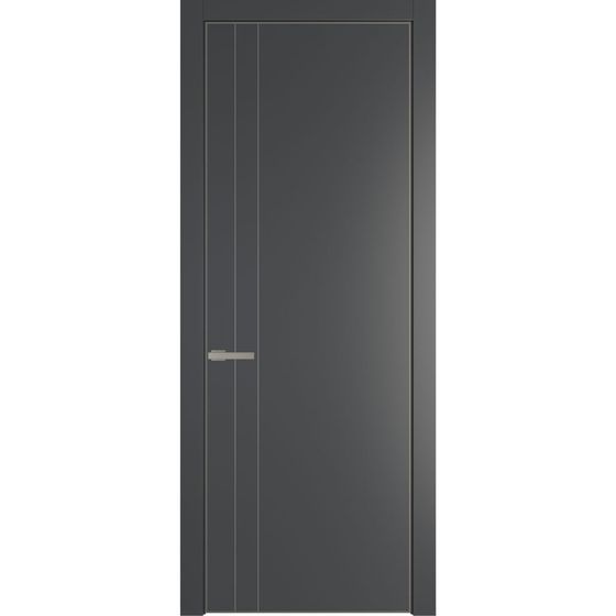 Profil Doors 12PA графит профиль никель матовый